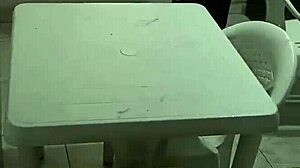 Talking to my wife while she cleans, I ask for a quick blowjob