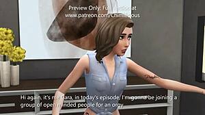 Wild Orgy With Cara In Missionary And Cowgirl Banging Gangbang