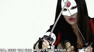 i saw arlequina n katana gettin it on in a hot lesbo scene from suicide squad part 1