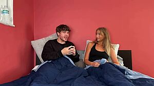 Sexy girl next door lily phillips deepthroats in her first porn