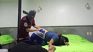 Latina MILF Fucked in Hotel