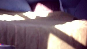 Hidden masturbation with toys and dildo