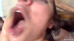 Fabi Daniela Martinez and Pocahontas dominate in hardcore femdom action