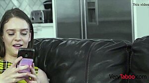 Teen Stepsister Seduced To Fuck By Step Siblings In Taboo 3some