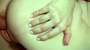 Cute Teen Gets Facial in Her First Holiday Hardcore Experience