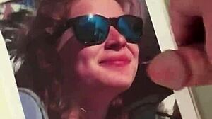 emotional cum tribute masturbation filled with love and passion