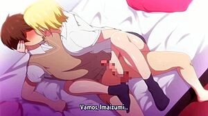 Intense Asian anime hentai masturbation scene