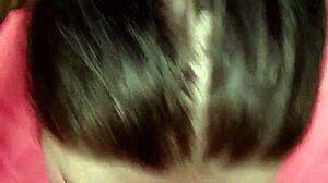 random thot passionately sucks huge black cock in deep interracial blowjob