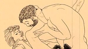 vintage erotic drawings from antique anime hentai