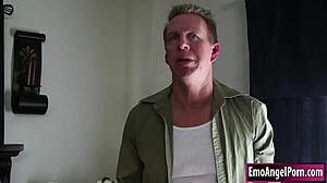 tattooed witch toyed with toys in fantasy