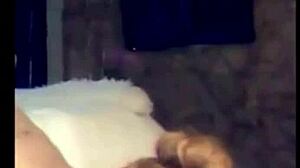 Freaky redbone tranny scene