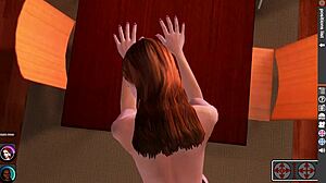 can a 3d anime babe handle a monster cock