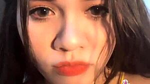 em gái vàng thả răng vếu to sẻ, revealing big sexy tits in a wild story