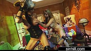 Mia Malkova and Jasmine Jae in Crazy FFM Threesome