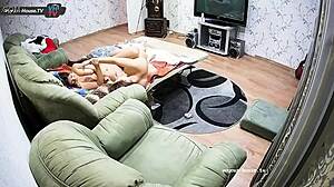 Young lesbian couple says, 'Fun naked couple time'