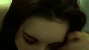 Big-Titted Babe Gags on Monster Cock Before Receiving Facial Cumshot