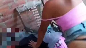 Hot stepmom pounds petite teen 18+ ass roughly!