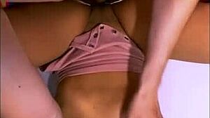 Tight Latina Teen's Vagina Drives Him Wild in College