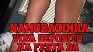 girlfriend turns prostitute at friend's party with real moans