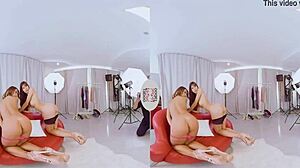 Virtual Taboo: Brunette Slut In Pov With Hairy Pussy And Another Slut In Intense Scene