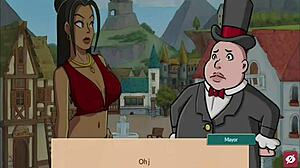 Recruit New Whore To Queens Brothel? She'll Bend Over For Monster Cock!