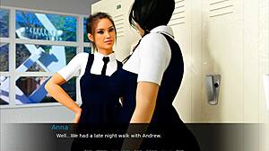 Anna Faces a Tough Challenge During Her Hard Exam with Big Assets.