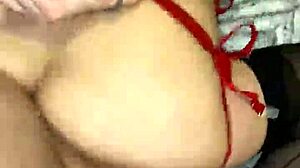 Latina Teen Bent Over in Stockings and Lingerie for Doggystyle Fuck