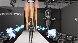 Fallout 4 sporty fashion on fire with cute anime hentai