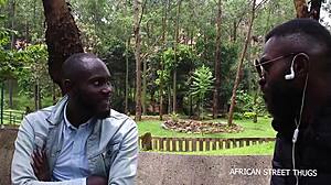 Organized Gang in Woods Ends with Bandits Fucking Big Tits in Public Quickie Series