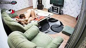 Young lesbian couple says, 'Fun naked couple time'