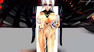 hey, check this cool waist swing dance in anime style!