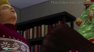 Winter Holiday With Liberty Lee In The Sims 4