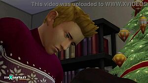 Winter Holiday With Liberty Lee In The Sims 4