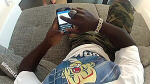 Anna's First Big Black Cock Experience