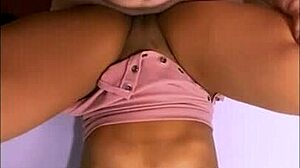 Tight Latina Teen's Vagina Drives Him Wild in College