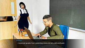 Anna Faces a Tough Challenge During Her Hard Exam with Big Assets.