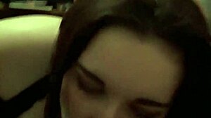 Big-Titted Babe Gags on Monster Cock Before Receiving Facial Cumshot