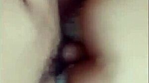 My girlfriend's friend begs for bareback sex when alone