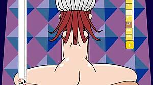 shiki misaki animated riding and assfucking in hentai