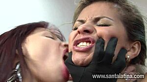 Watch These Colombian Lesbian Pornstars In Action! So Hot!