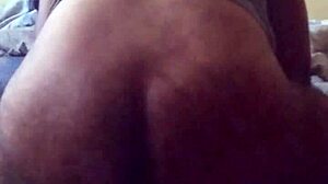 on all fours, this big-ass woman flaunts her curves for a monster cock