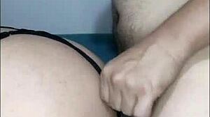 Old cuckold watches friend fuck his wife without condom, feeling the betrayal