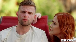 i'm the milfy hungry milf maitland devouring every inch of his cock in cowgirl, spooning, and deepthroat