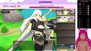 Vtuber Lewdneko Moans During Creampie in Evenicle Part 2