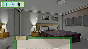 In Jikage Rising Arc 2 Episode 05, the ninja slut serves with big tits.