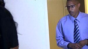 Wendi Williams bends over for monster black cock pounding. She rides and sucks hard!