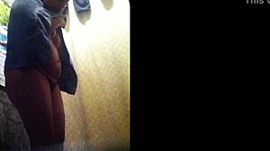 Watch her flaunt enormous tits and giant ass, teasing with every move