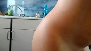 Seductive Ass Play With Dildo