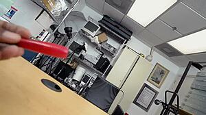 Teen 18+ blows director's big black cock before getting drilled hard in full movie... 😏