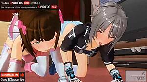 Wow, Check This Wild Idol 3P in 3D Hentai Anime!